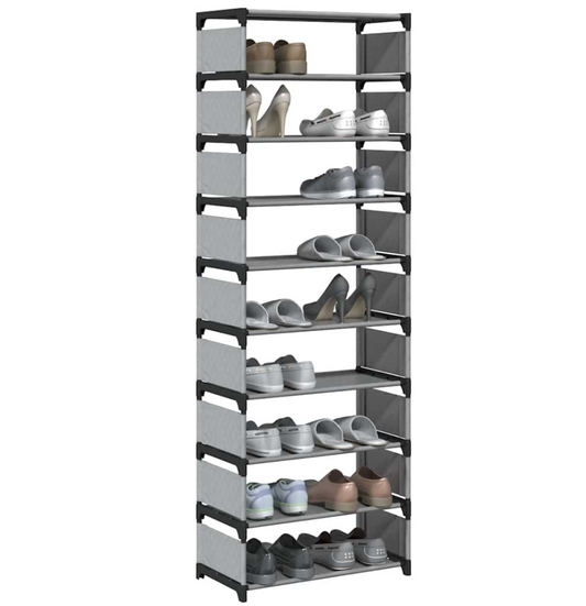 10 tier shoe rack